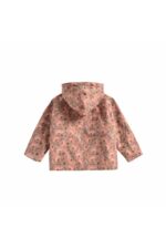 RAINCOAT MARA KHAKI FOLK FLOWERS - Image 3
