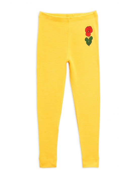 VIOLA WOOL LEGGINGS YELLOW