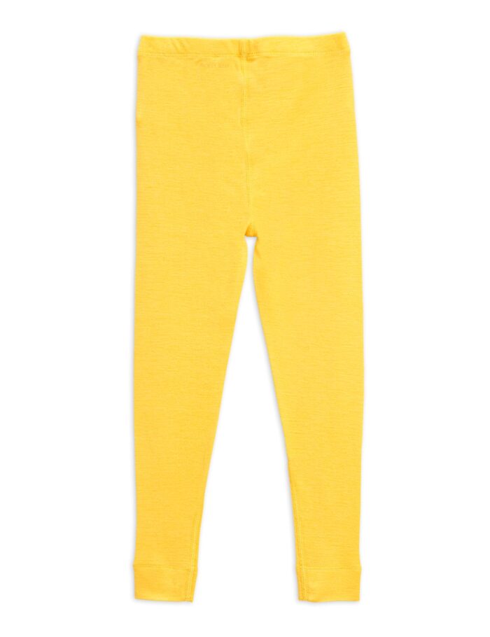 VIOLA WOOL LEGGINGS YELLOW - Image 2