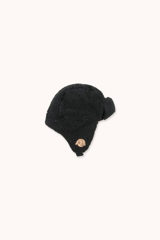 TINY DOG SHERPA CHAPKA BLACK