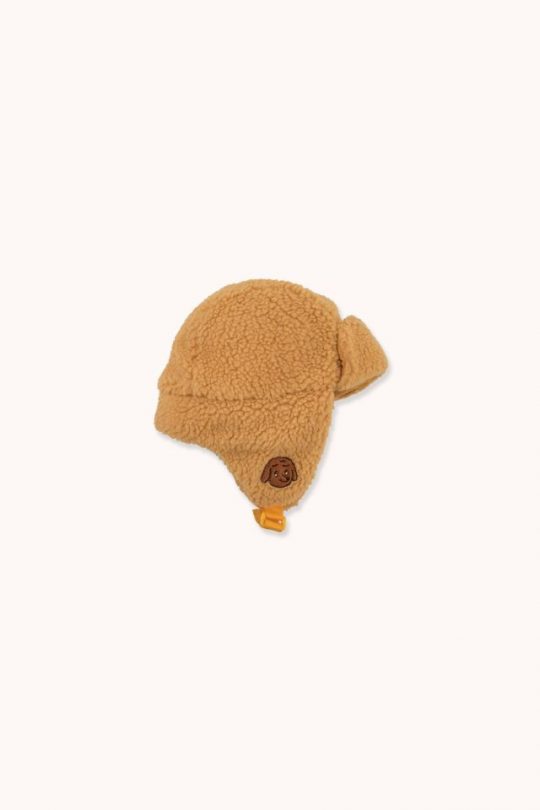 TINY DOG SHERPA CHAPKA CAMEL