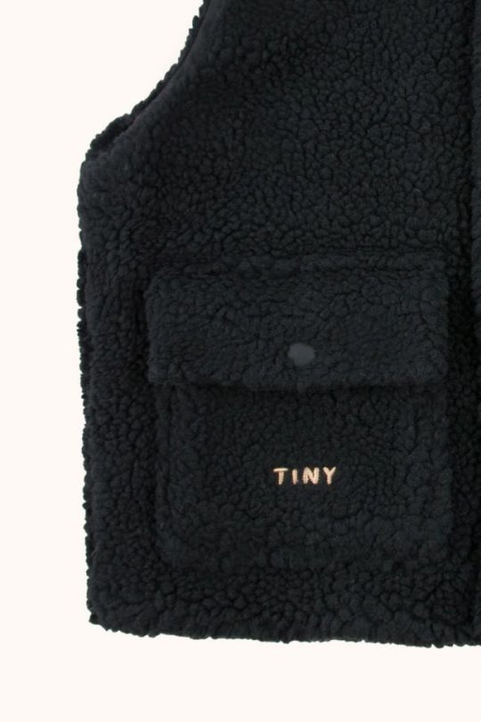 TINY DOG SHERPA CHAPKA BLACK