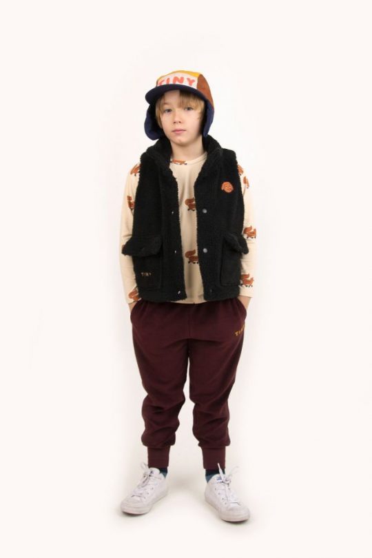 TINY DOG SHERPA CHAPKA BLACK