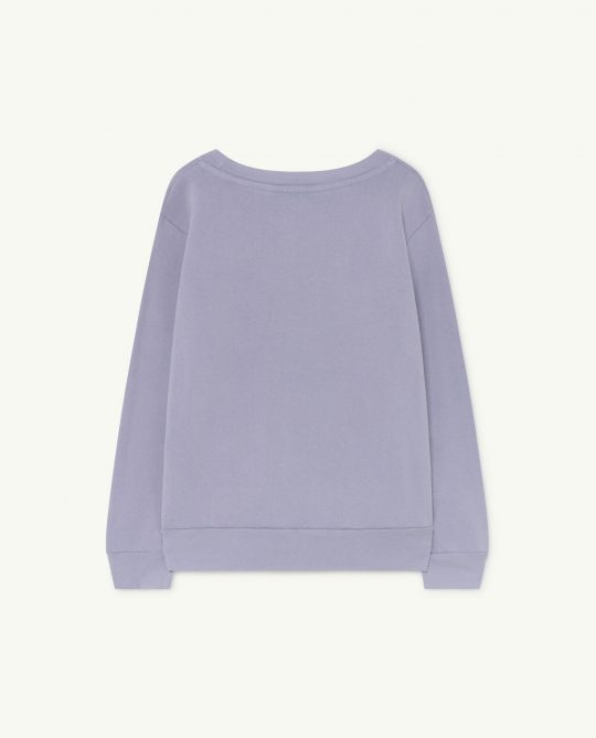 BEAR KIDS+ SWEATSHIRT SOFT PURPLE BOAT
