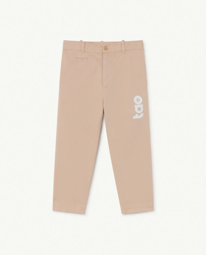 CAMEL KIDS TROUSERS SOFT PINK LOGO - Image 1