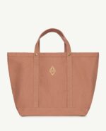 PICNIC BAG SOFT BROWN LOGO
