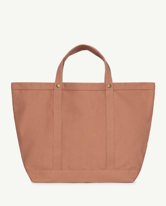 PICNIC BAG SOFT BROWN LOGO