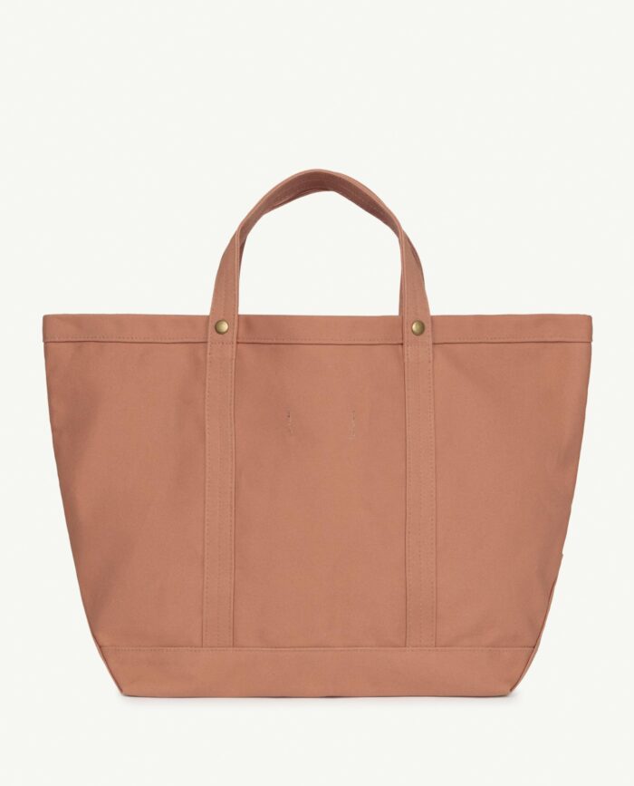 PICNIC BAG SOFT BROWN LOGO - Image 2