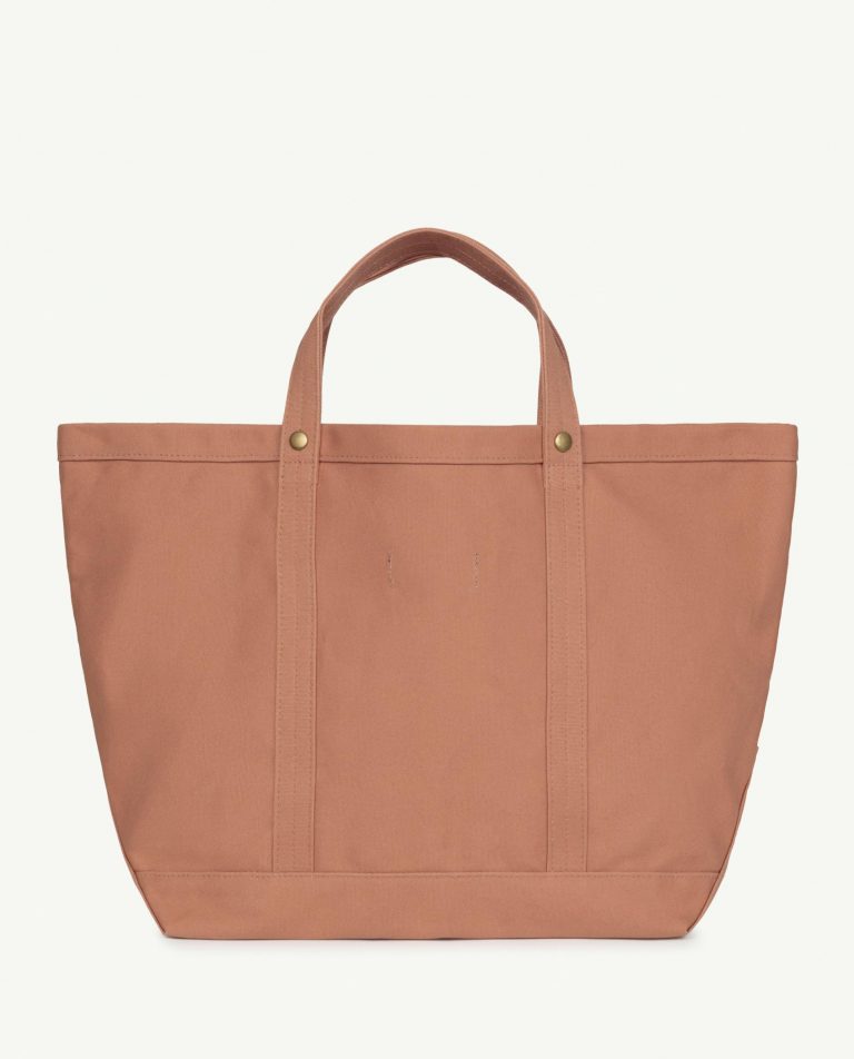 PICNIC BAG SOFT BROWN LOGO