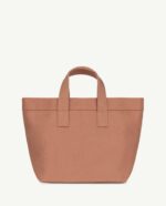 LUNCH BAG SOFT BROWN LOGO - Image 2
