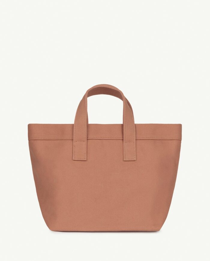 LUNCH BAG SOFT BROWN LOGO - Image 2