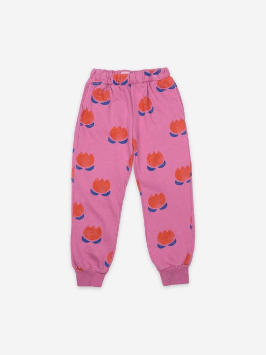 CHOCOLATE FLOWER ALL OVER JOGGING PANTS
