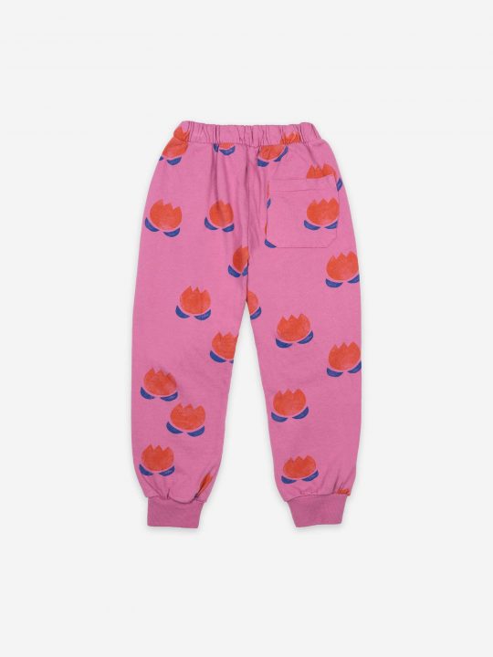 CHOCOLATE FLOWER ALL OVER JOGGING PANTS