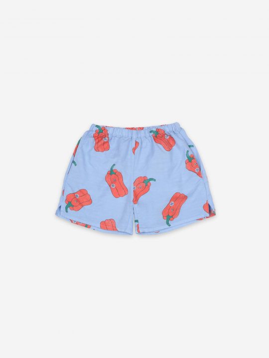 VOTE FOR PEPPER ALL OVER WOVEN SHORTS