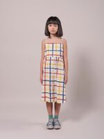 MULTICOLOR CHECKERED WOVEN DRESS - Image 2