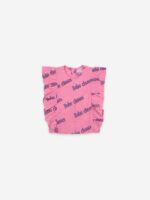 BOBO RETRO ALL OVERRUFFLE WOVEN TOP