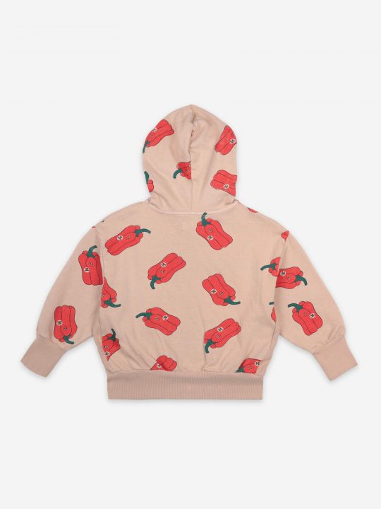 VOTE FOR PEPPER ALL OVER ZIPPED HOODIE