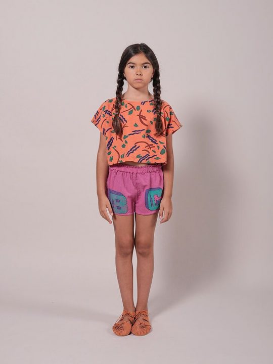 B C SQUARED WOVEN SHORT