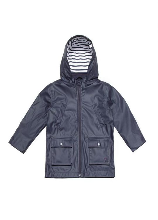 PACIFIQUE E KIDS RAINCOAT NAVY