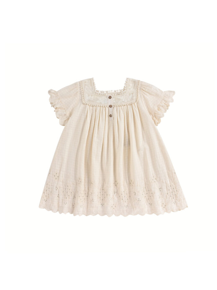 DALILA DRESS OFF WHITE - Image 3