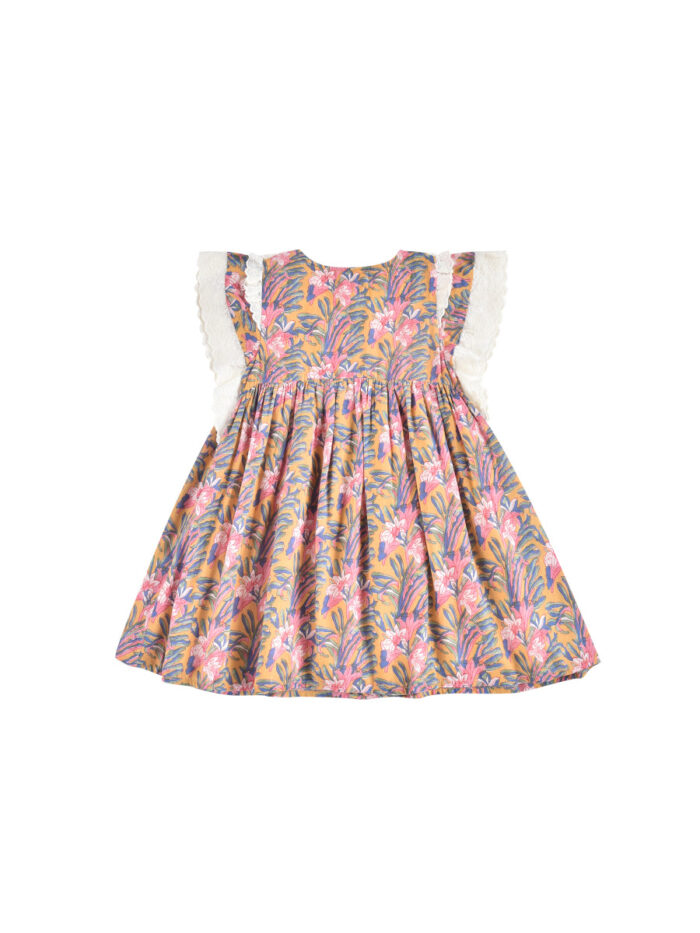 ELISABETH DRESS HONEY FLOWER - Image 2