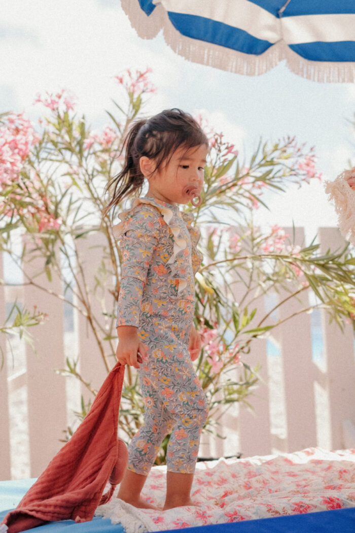 LINETTE BATHING JUMPSUITS WATER FLOWERS - Image 2
