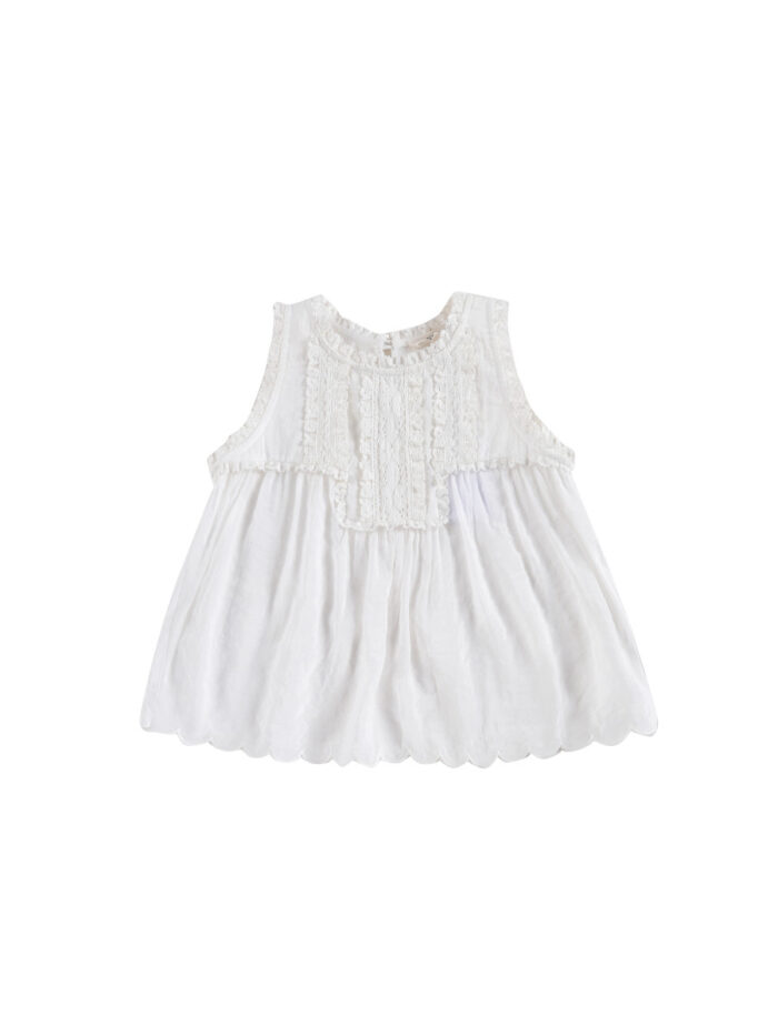 SOLENIA TOP OFF WHITE - Image 2