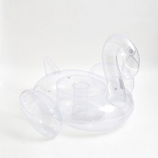 LUXE RIDE-ON FLAMINGO CLEAR