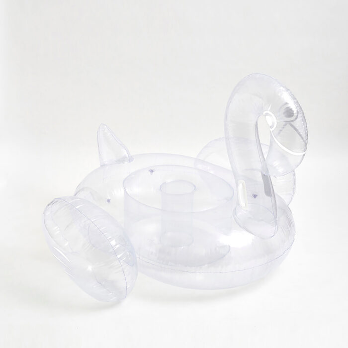 LUXE RIDE-ON FLAMINGO CLEAR - Image 2