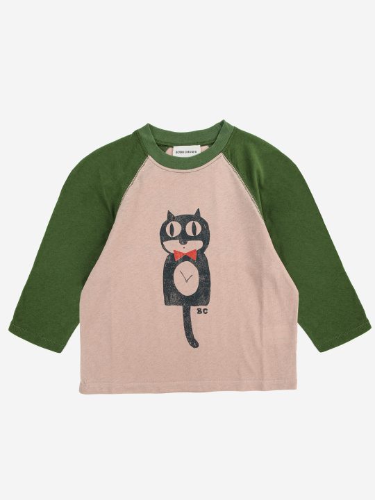 CAT O'CLOCK LONG SLEEVE T-SHIRT