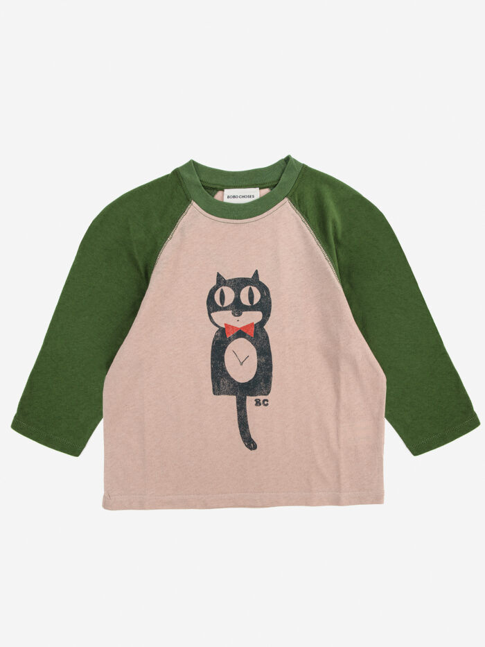 CAT O'CLOCK LONG SLEEVE T-SHIRT - Image 1