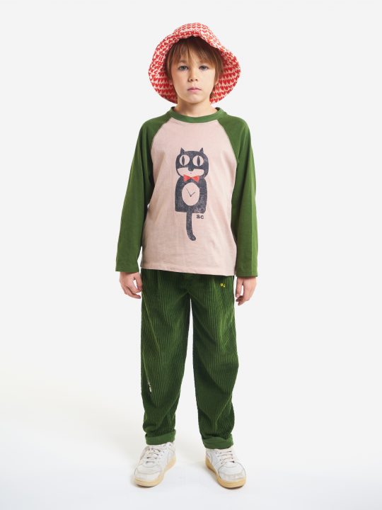CAT O'CLOCK LONG SLEEVE T-SHIRT