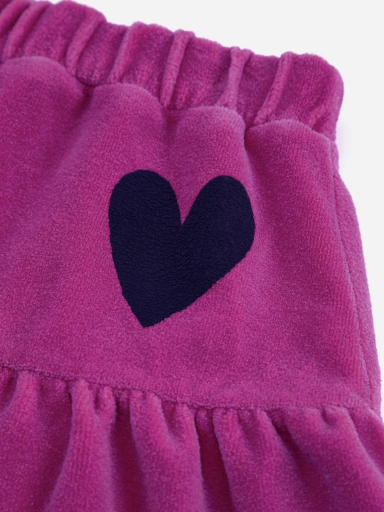 HEART VELVET SKIRT