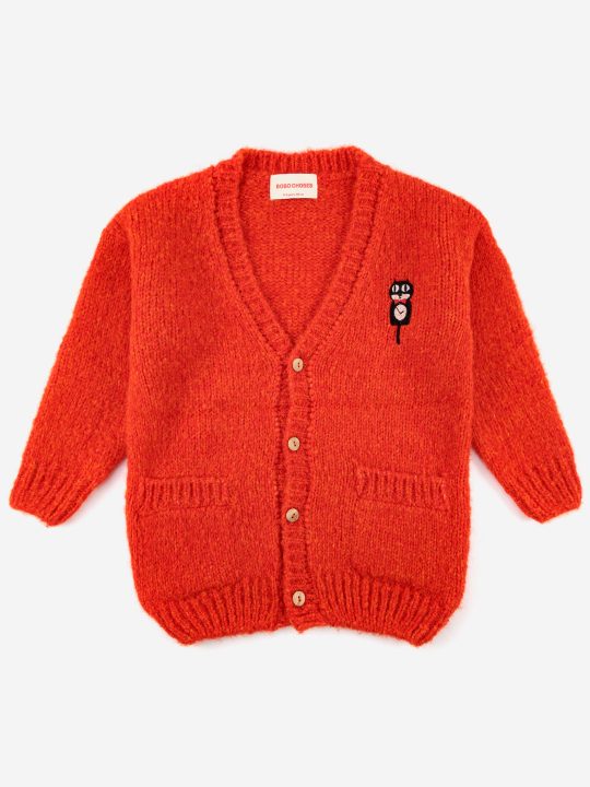 CAT O' CLOCK CARDIGAN