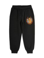 HORSES EMB SWEATPANTS BLACK