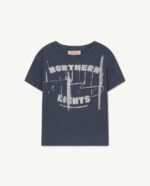 ROOSTER KIDS+ T-SHIRT DEEP BLUE NORTHERN LIGHTS