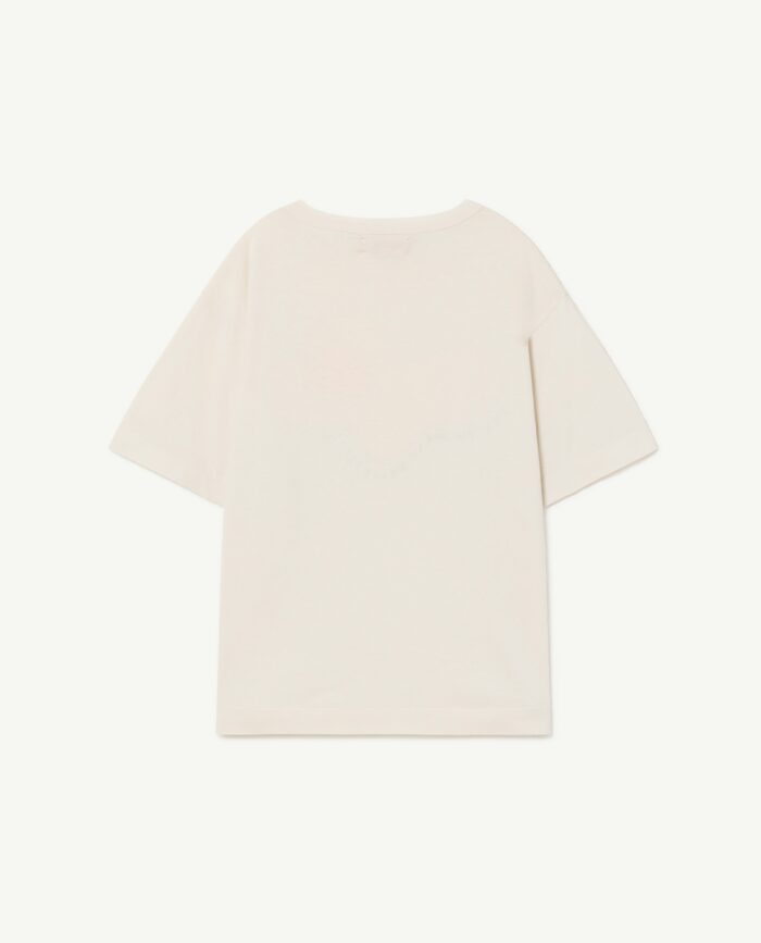 ROOSTER OVERSIZE KIDS+ T-SHIRT WHITE EGG - Image 4