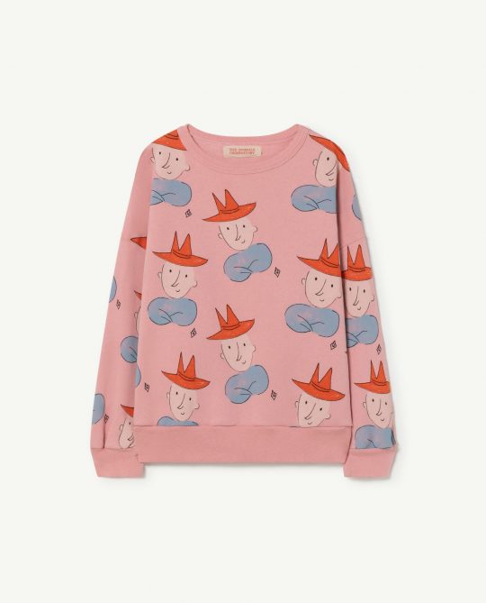 BIG BEAR KIDS+ SWEATSHIRT PINK BOY HAT