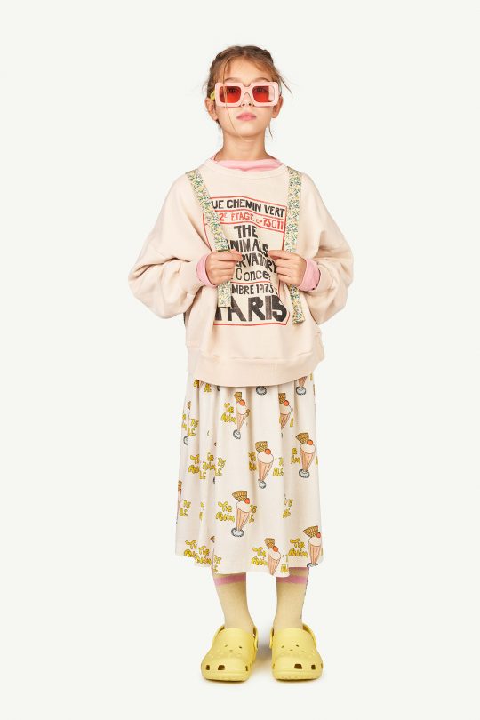 BIG BEAR KIDS+ SWEATSHIRT PINK CONCERT POSTER
