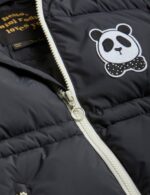 PANDA HOODED PUFFER JACKET - Image 5