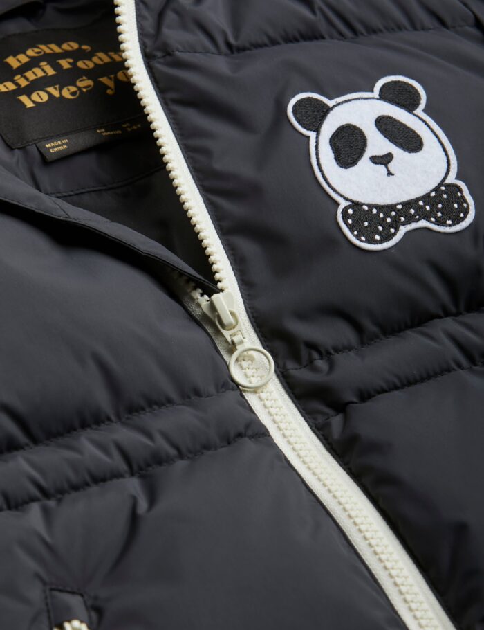 PANDA HOODED PUFFER JACKET - Image 5