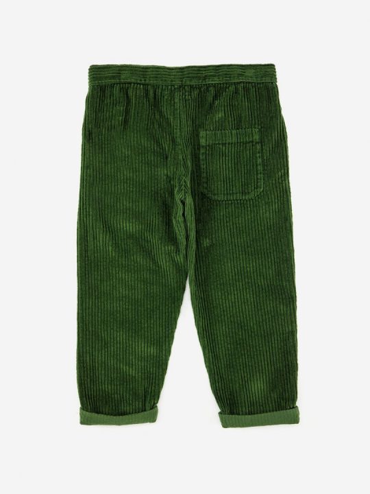 CAT O'CLOCK EMBROIDERY BAGGY TROUSERS