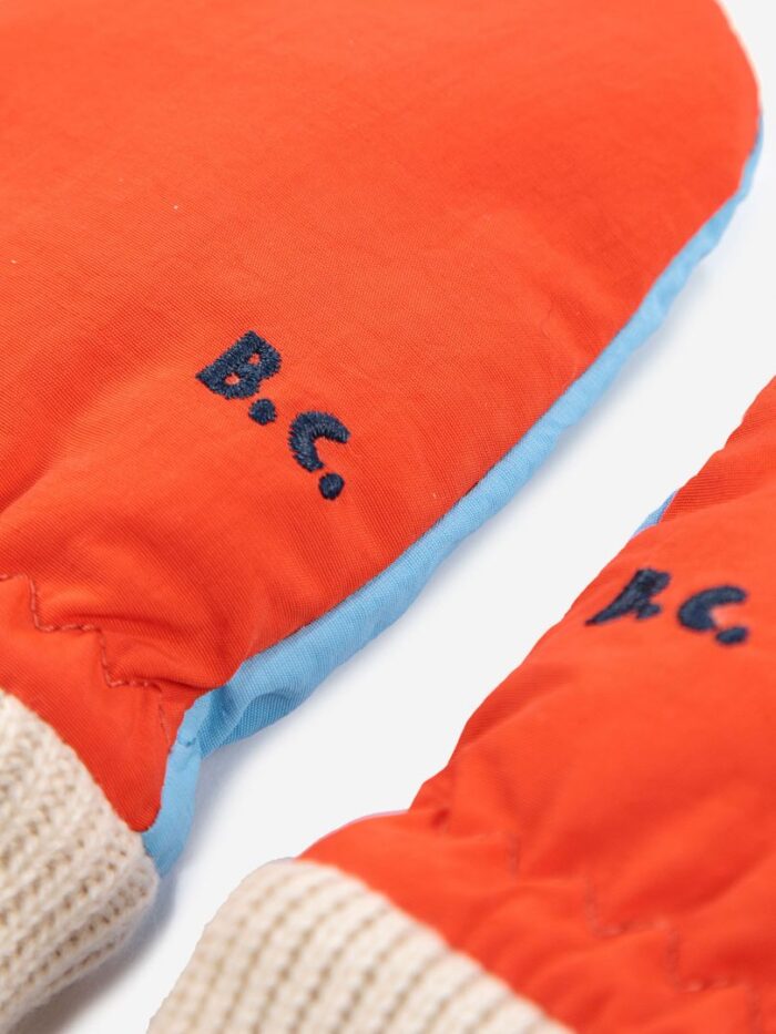 BABY COLOR BLOCK PADDED GLOVES - Image 4
