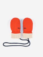 BABY COLOR BLOCK PADDED GLOVES
