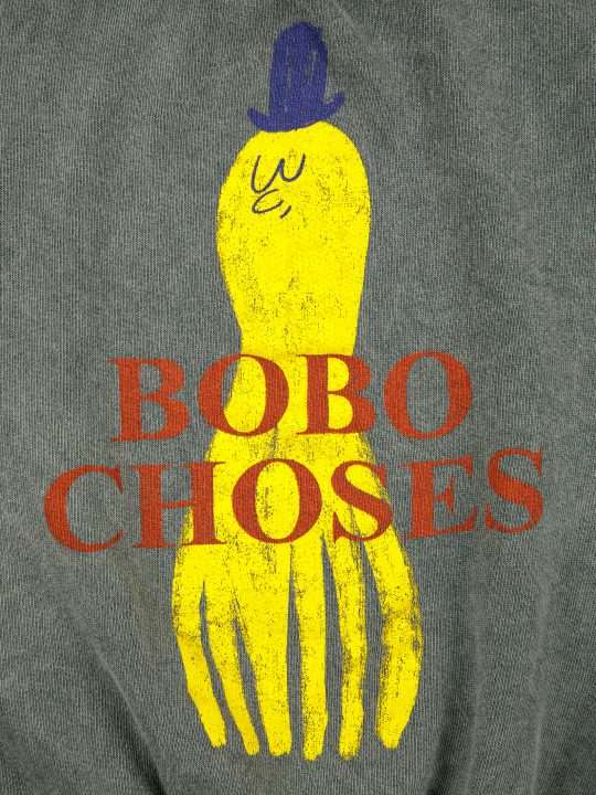 YELLOW SQUID SWEATSHIRT
