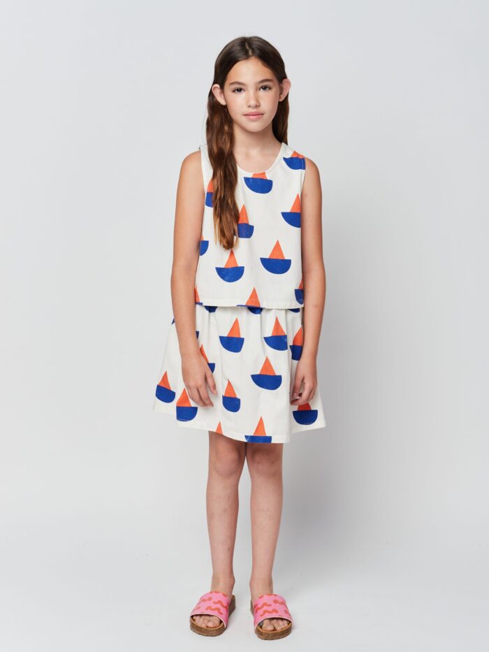 SAIL BOAT ALL OVER WOVEN SKIRT - Image 2