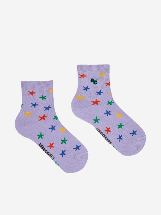 STARS ALL OVER SHORT SOCKS