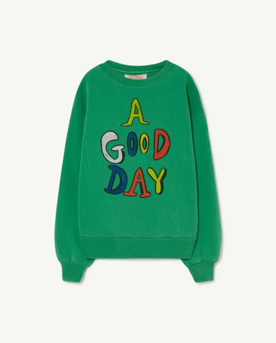 GOOD DAY GREEN BEAR SWEATSHIRT
