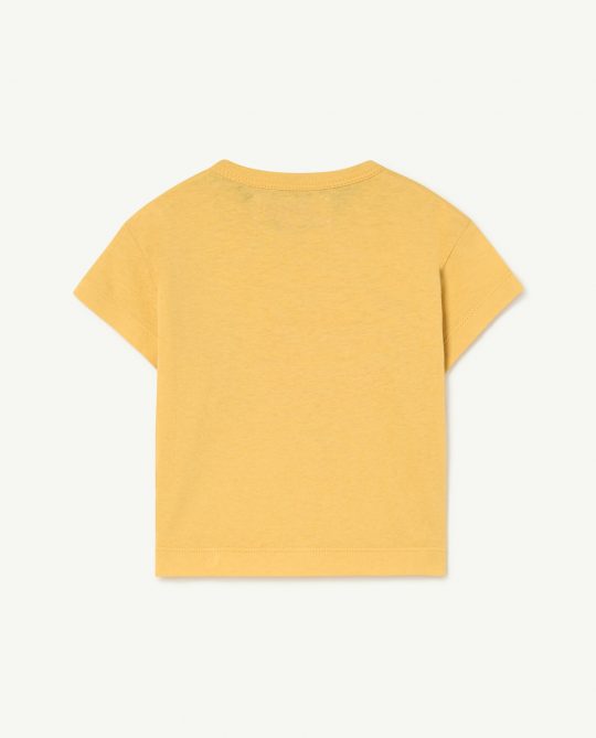 SUN YELLOW ROOSTER BABY T-SHIRT