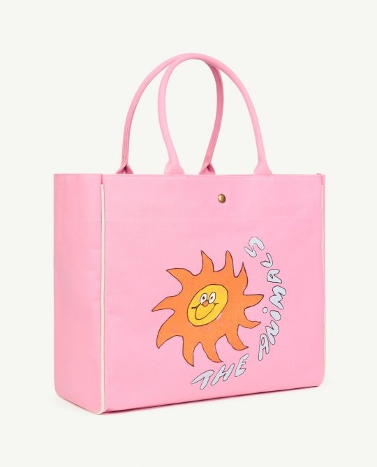 SUN SOFT PINK TOTE BAG
